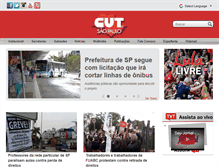 Tablet Screenshot of cutsp.org.br
